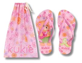 Chinelo De Dedo Infantil Feminino Com Bolsa Kukiê Verão K28 Chinelo De Dedo Infantil Feminino Com Bolsa Kukiê Verão K28
