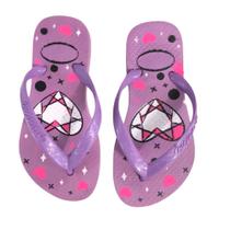 Chinelo de Dedo Infantil Feminino Menina Estampado Colorido Confortável Macio Barato Leve