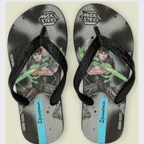 Chinelo de Dedo Infantil Meninos Ipanema Max Steel