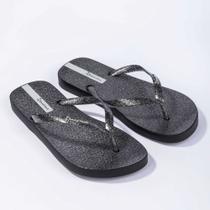 Chinelo de Dedo Ipanema Glitter 26481 preto