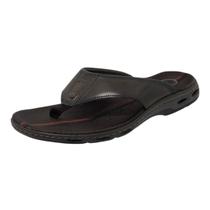 Chinelo de Dedo Masculino Conforto Couro AMORTECH Pegada