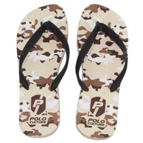 Chinelo de Dedo Masculino Militar Borracha Leve Praia