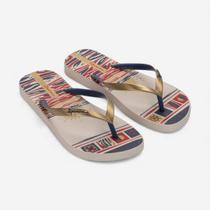 Chinelo De Dedo Navy Ipanema Bege