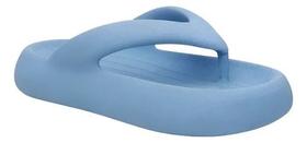 Chinelo De Dedo Nuvem Flatform Anatômico Plataforma Azul Aço Chinelo De Dedo Nuvem Flatform Anatômico Plataforma Azul Aço