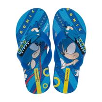 Chinelo de Dedo Personagem Sonic Menino Grendene Kids Azul / Amarelo 23/24 Chinelo de Dedo Personagem Sonic Menino Grendene Kids Azul / Amarelo 23/24