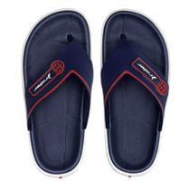 Chinelo de Dedo Rider Block Branco/Azul