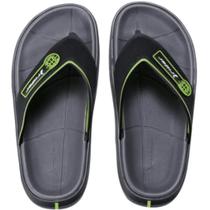 Chinelo de Dedo Rider Block Preto/Verde