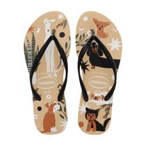 Chinelo de Dedo Slim Pets Feminino Havaianas