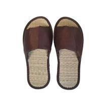 Chinelo De Palha Zori Fechado Baixo Pantufa Estilo Oriental