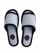 Chinelo de Pano 33 / 34 - Coleção Pé & Pano Colors - Branco