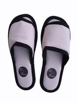 Chinelo de Pano 33 / 34 - Coleção Pé & Pano Colors - Rosa Bebê
