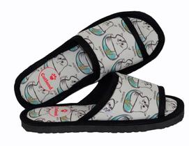 Chinelo de Pano 39 / 40 - Coleção Signos Catland - Aquário