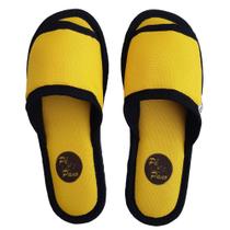 Chinelo de Pano - Coleção Pé& Pano Colors - Amarelo