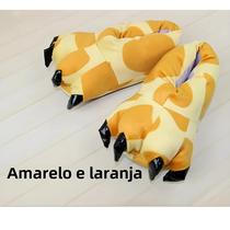 Chinelo de Pata de Dinossauro - Quentinho para Inverno (Adulto e Infantil)