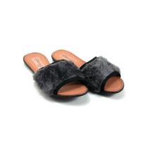 Chinelo de pelo pantufa dovale - 01