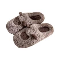 Chinelo de Pelúcia de Algodão para Inverno - Confortável para Homens e Mulheres Chinelo de Pelúcia de Algodão para Inverno - Confortável para Homens e Mulheres