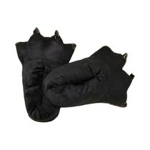 Chinelo de Pelúcia Quente para Inverno - Design de Pata de Animal e Monstro de Natal