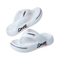 Chinelo De Plataforma Com Sola Macia Para Mulheres, Antiderrapante, Para Praia No Verão, Chinelos Chinelo De Plataforma Com Sola Macia Para Mulheres, Antiderrapante, Para Praia No Verão, Chinelos