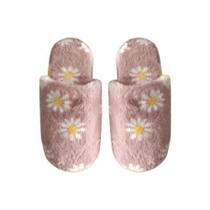 Chinelo de Quarto 39/40 Poliéster Margarida Basic+ Macio e Confortável Chinelo de Quarto 39/40 Poliéster Margarida Basic+ Macio e Confortável