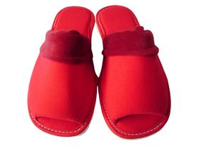 Chinelo De Quarto Aberto com Aba - Pantufas Aberto com Aba - Chinelo em Tecido (Atacado)