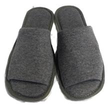 Chinelo De Quarto Aberto Masculino Cinza - Pantufas Aberta -Chinelo em Tecido Aberto (Temos Atacado)