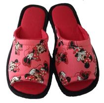 Chinelo De Quarto Aberto Minnie Mouse- Pantufas Aberta MinnieMouse -Chinelo em Tecido(Temos Atacado) Chinelo De Quarto Aberto Minnie Mouse- Pantufas Aberta MinnieMouse -Chinelo em Tecido(Temos Atacado)
