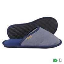 CHINELO DE QUARTO CONFORTO ABSTRATO - FECHADO - Branca Artesanatos CHINELO DE QUARTO CONFORTO ABSTRATO - FECHADO - Branca Artesanatos