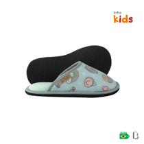 CHINELO DE QUARTO CONFORTO INFANTIL CANDY - FECHADO - Branca Artesanatos CHINELO DE QUARTO CONFORTO INFANTIL CANDY - FECHADO - Branca Artesanatos