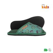 CHINELO DE QUARTO CONFORTO INFANTIL HULK - ABERTO - Branca Artesanatos CHINELO DE QUARTO CONFORTO INFANTIL HULK - ABERTO - Branca Artesanatos