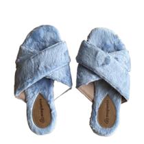 Chinelo de Quarto de Pelo - Azul