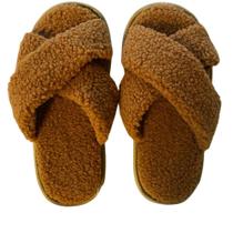 Chinelo de Quarto de Pêlo - Marrom