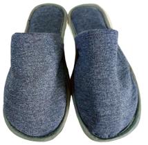 Chinelo De Quarto Fechado - Pantufas Fechada - Chinelo em Tecido Fechado (Temos Atacado)