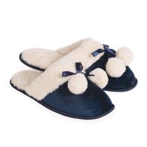 Chinelo de Quarto Feminino de Pompom Rania by Europa Ref.918 Chinelo de Quarto Feminino de Pompom Rania by Europa Ref.918