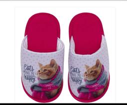 Chinelo de quarto feminino infantil