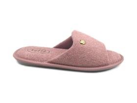 Chinelo de Quarto Feminino Leffa Atoalhado 856