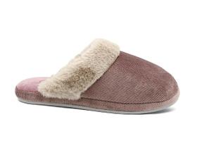 Chinelo de Quarto Feminino Leffa Veludo Pelinhos 470 Chinelo de Quarto Feminino Leffa Veludo Pelinhos 470