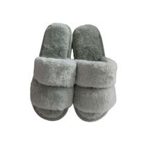 Chinelo de Quarto Feminino Verde Basic+ Nº 39/40 Chinelo de Quarto Feminino Verde Basic+ Nº 39/40