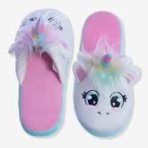 Chinelo De Quarto Infantil Unicórnio Chinelo De Quarto Infantil Unicórnio