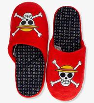 Chinelo de quarto One piece Vermelho Licenciado Tamanho: 39/41Cor:vermelha