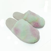 Chinelo De Quarto Pantufa Infantil Tie Dye Pelucia Conforto - D&k