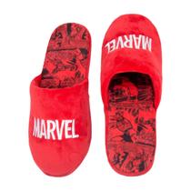 Chinelo de Quarto Pantufa Oficial Marvel Classic Moda Geek
