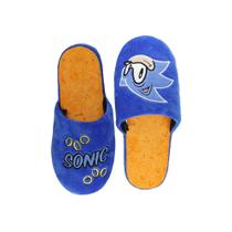Chinelo de Quarto Pantufa Oficial Sonic Speed Moda Geek