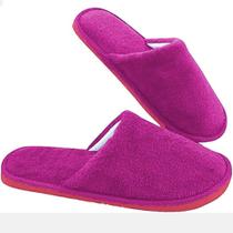 Chinelo De Quarto Pantufa Pelucia Conforto Adulto - Cores - D&k