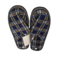 Chinelo De Quarto Pantufa Pelucia Conforto Adulto - Xadrez Chinelo De Quarto Pantufa Pelucia Conforto Adulto - Xadrez