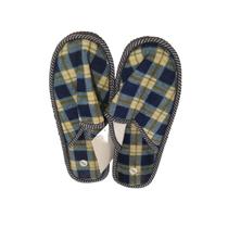 Chinelo De Quarto Pantufa Pelucia Conforto Adulto - Xadrez