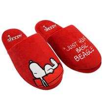 Chinelo de Quarto Pantufa Snoopy Presente Criativo Geek