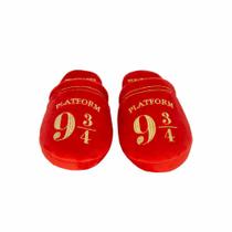 Chinelo de Quarto Pantufa Sola Borracha Plataforma 9 3/4 ZC