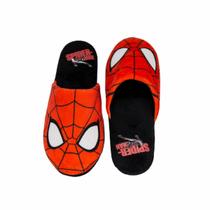 Chinelo de Quarto Pantufa Spider Man Moda Criativa Geek