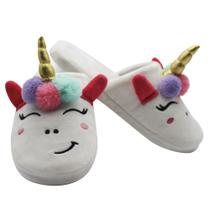 Chinelo de Quarto Unicórnio 33/35 Zona Criativa Chinelo de Quarto Unicórnio 33/35 Zona Criativa