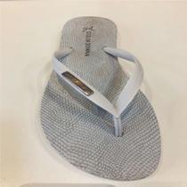 Chinelo dedo - Cor: Branco, Tamanho: 39/40